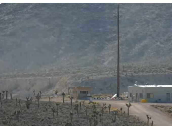 Frame from the April 11, 2026 livestream charged as unlawful publication of photographs of defense installations. The video remains publicly available on the Dreamland Resort YouTube channel.