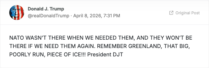 Trump Attacks NATO After Rutte Meeting: 'They Won't Be There If We Need Them Again'